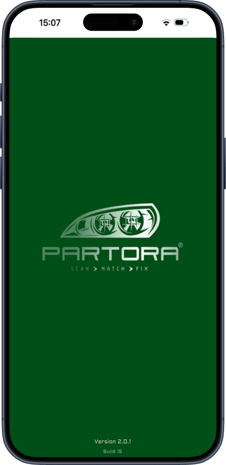 Mobile app screen